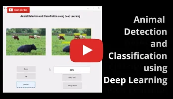 Animal Detection and Classification using Deep Learning