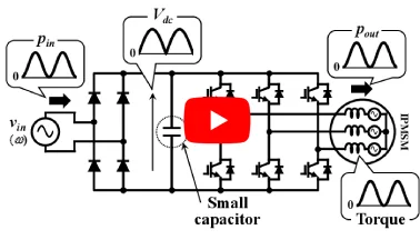 Electrolytic Capacitor-less Single-stage Boost Three-phase Inverter for Variable-speed AC motor Syst