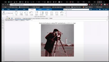 Image feature detection using Phase Stretch Transform in MATLAB