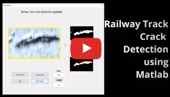Railway Track crack detection using Matlab